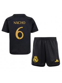 Real Madrid Nacho #6 Replika Tredje Kläder Barn 2023-24 Kortärmad (+ byxor)